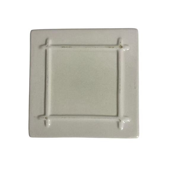 Gibson Roseland Ceramic Trivet Hot Pad w/ Pink Roses Vintage - Picture 2 of 2